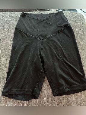 aerie Black Bike Shorts